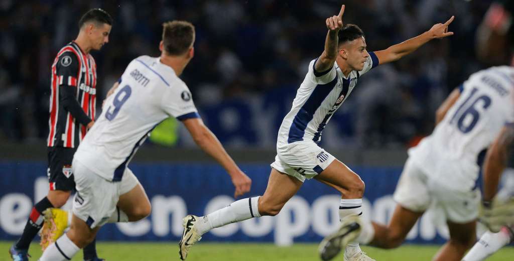 Fue 2-1: Talleres debutó en la Libertadores con un triunfazo sobre Sao Paulo