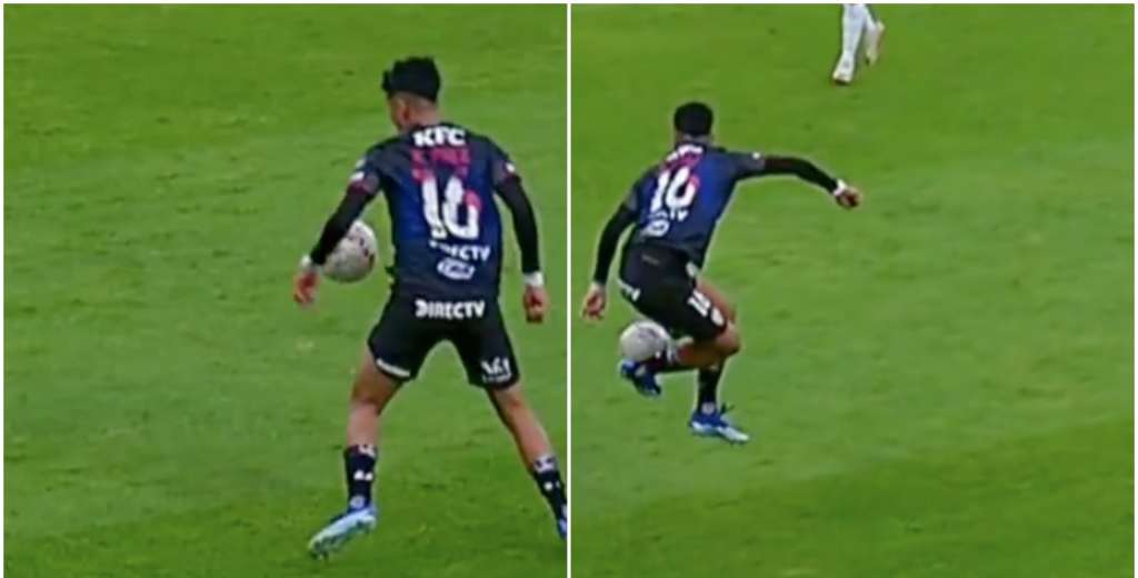 Kendry Paez imitó a Neymar, San Lorenzo se enojó y el juez indignó a todos