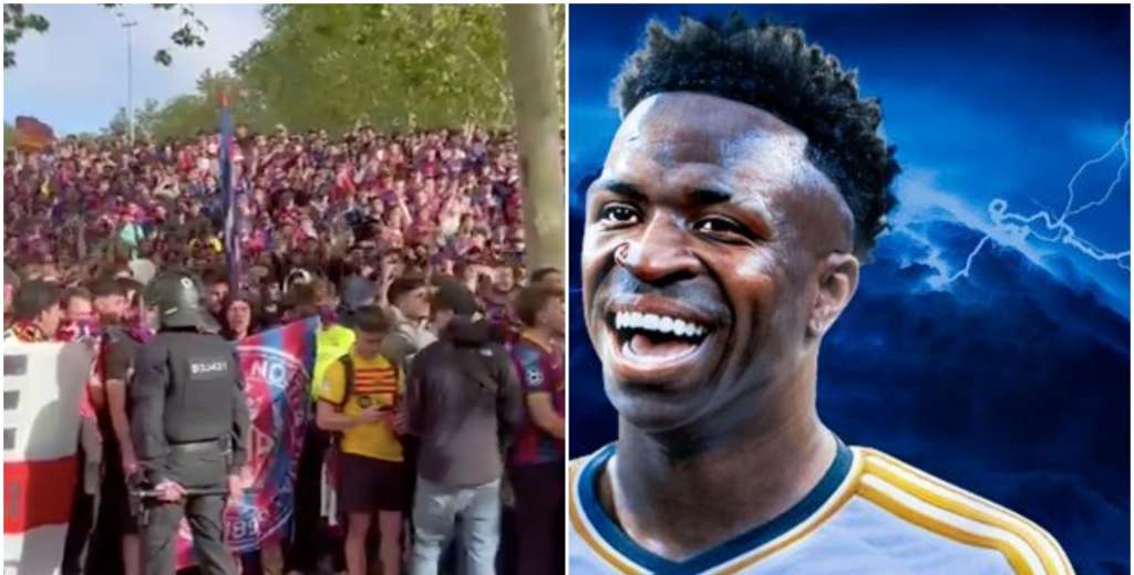 Real Madrid en llamas: la canción de los hinchas del FC Barcelona a Vinicius