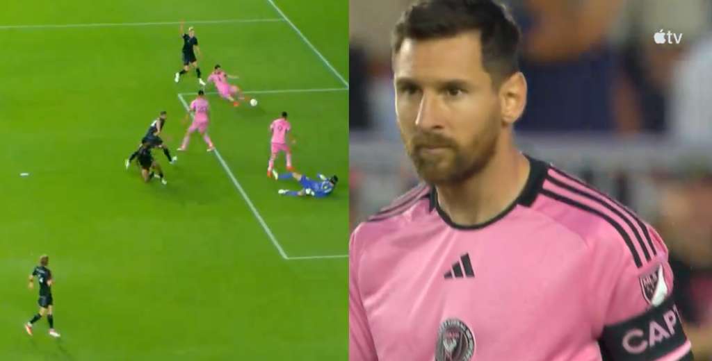 Messi es inevitable: Inter Miami perdía y él metió el del empate 1-1