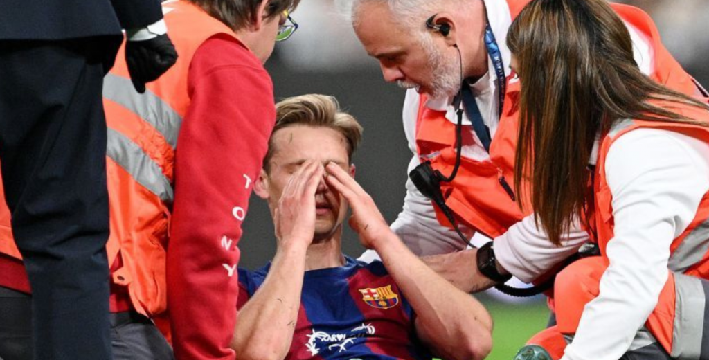 A Frenkie de Jong le dan la peor noticia: la lesión sufrida ante Real Madrid