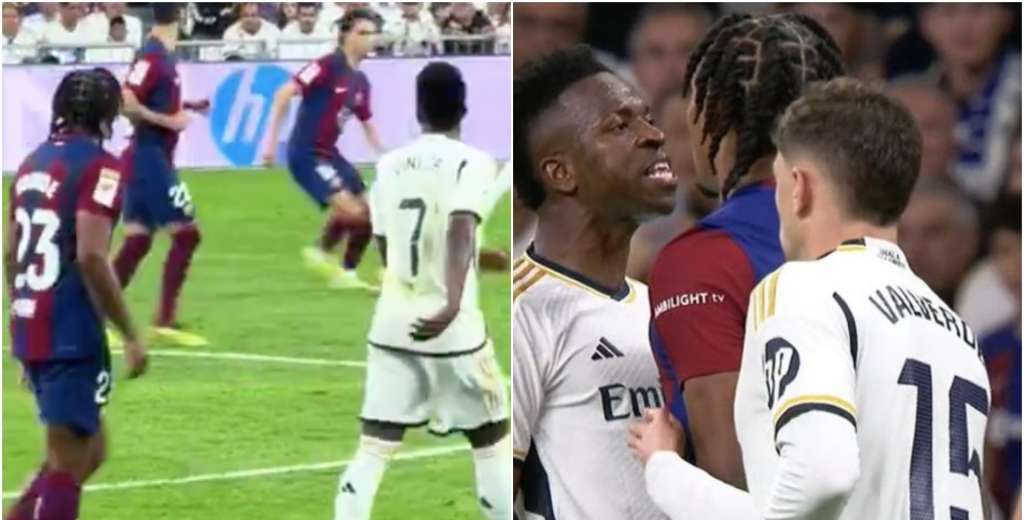 "Yo solo quiero jugar al fútbol", decía Vinicius y después humilla a Koundé