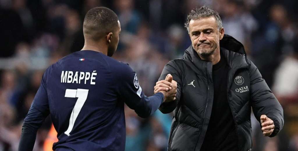 Luis Enrique explicó por que no jugó Mbappé ante Lyon
