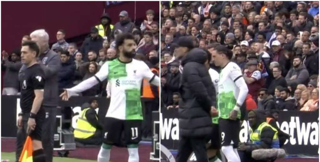 El final más cruel de todos: la feroz pelea de Klopp y Salah en pleno partido