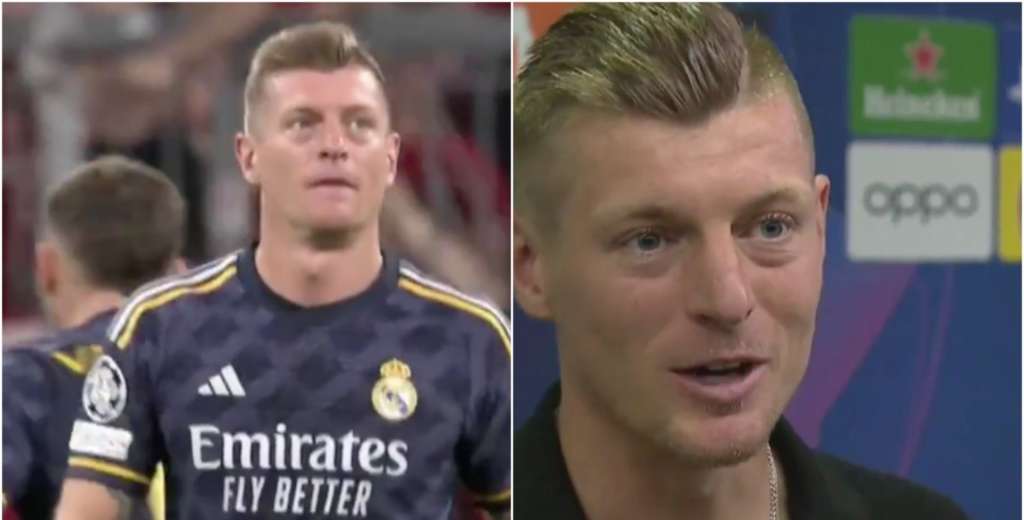 De ganar todo a ser silbado: el festejo de Kroos que indignó al Bayern Munich