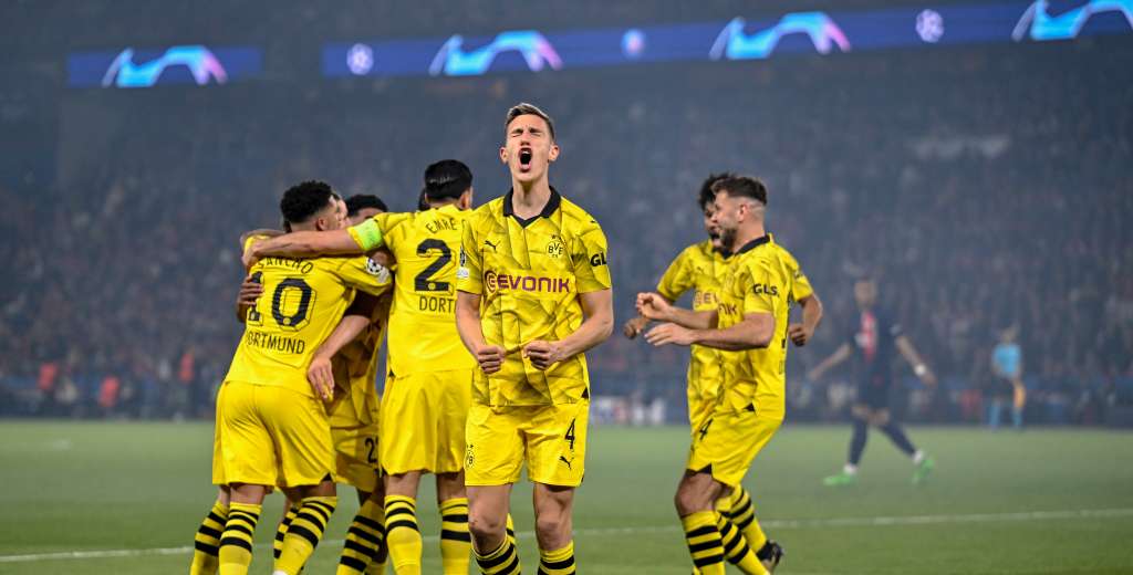 Borussia Dortmund eliminó a PSG y es finalista de la Champions League