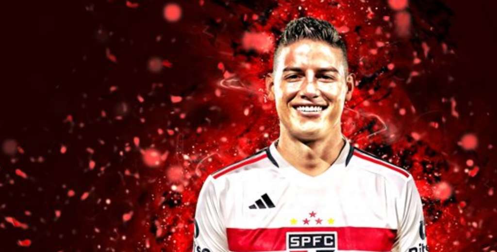 James rescindirá contrato en Sao Paulo y lo busca el club menos pensado...