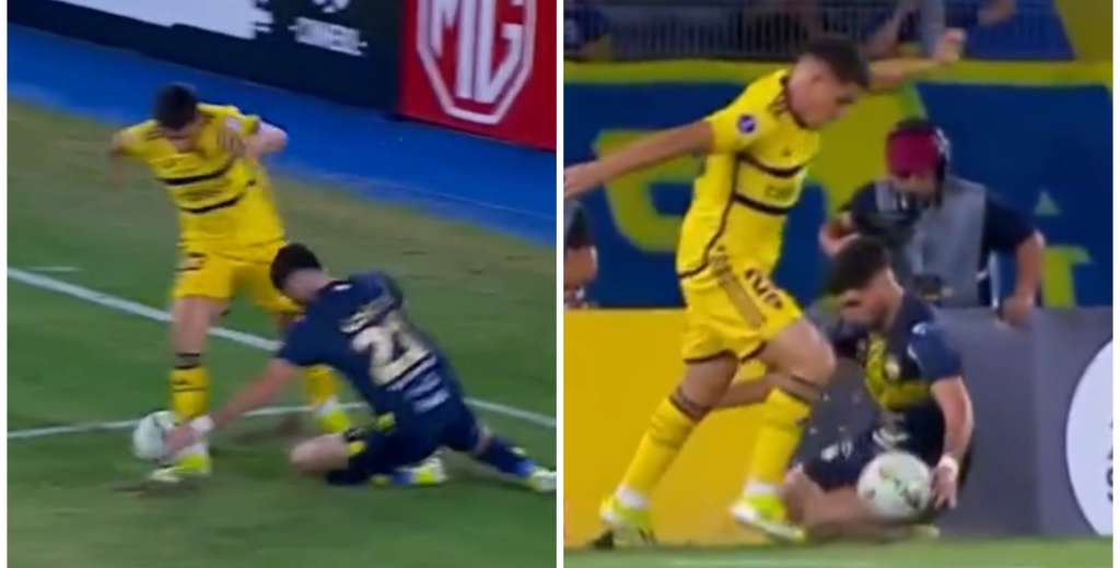 Parece mentira: El penal que no le cobraron a Boca ante Trinidense