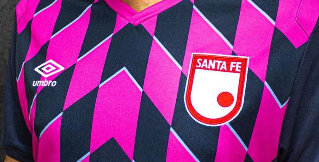 Umbró lanzó una camiseta insólita para Independiente Santa Fe