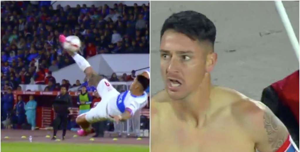 Impactante y puede ir al Puskas: el brutal golazo de Zampedri a la U de Chile...