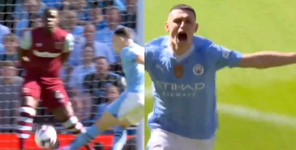 Impresionante: un minuto de juego y Foden metió este golazo