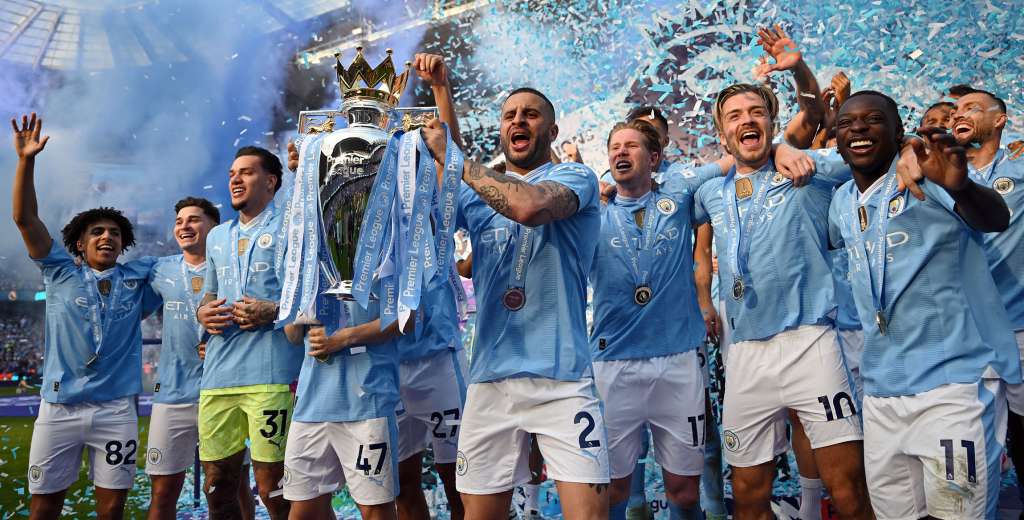 ¡Manchester City campeón de la Premier League 2023-24 y cuarta seguida!