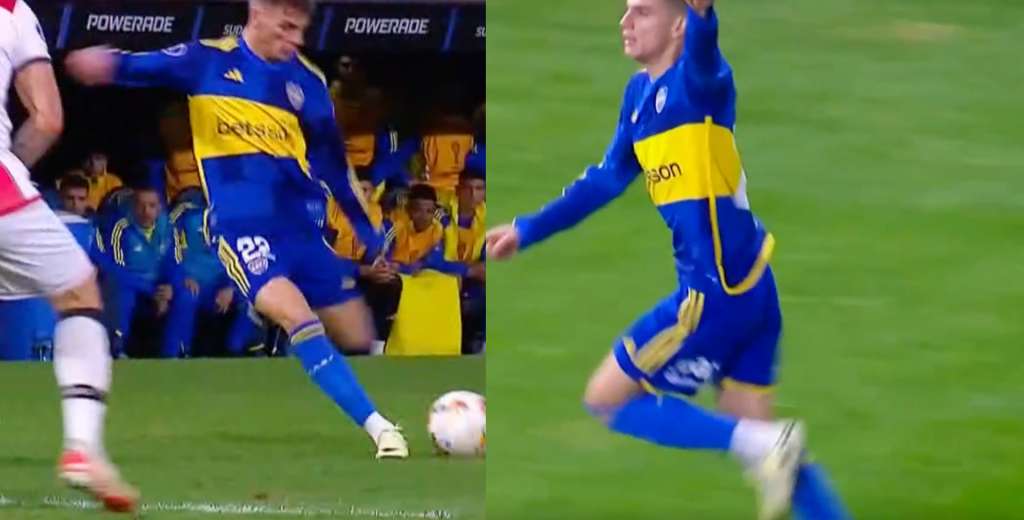 Boca sufría y apareció el: golazo descomunal de Zenon al ángulo