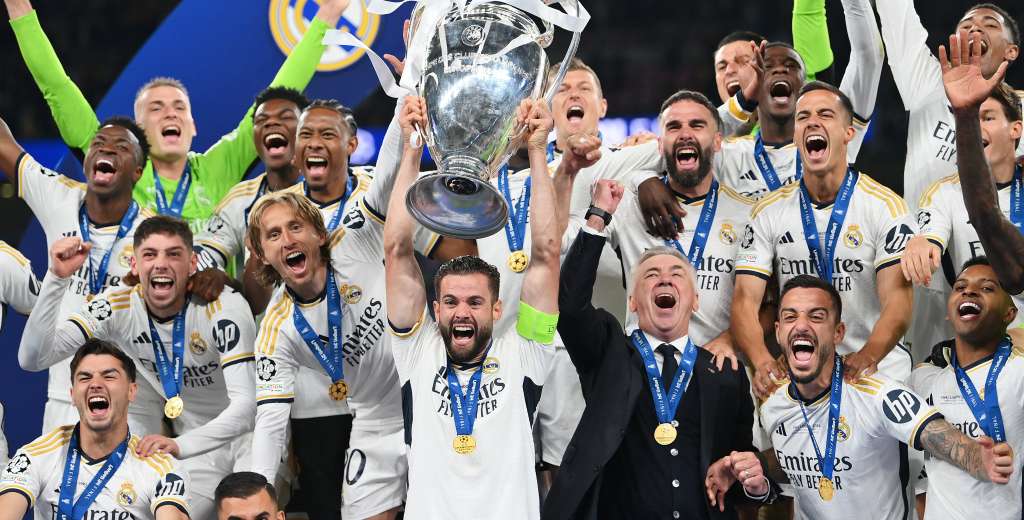 Nadie puede con el Real Madrid: otra vez gana la Champions League...