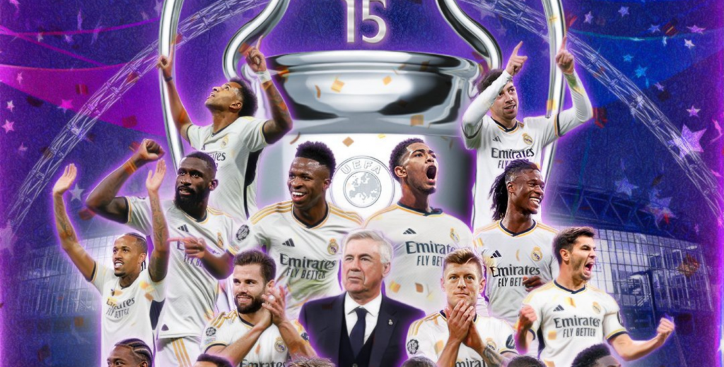 Real Madrid agigantó su historia en Champions: así fue el camino a la N° 15