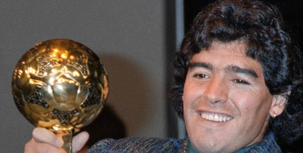 Se incautó el Balón de Oro que ganó Maradona por orden de la justicia francesa