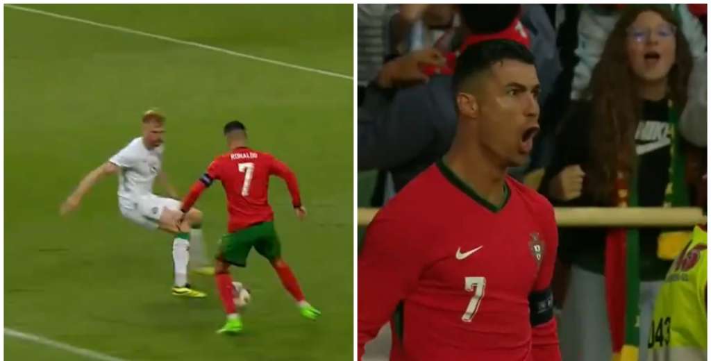 Como en los viejos tiempos: el golazo de Cristiano Ronaldo a Irlanda