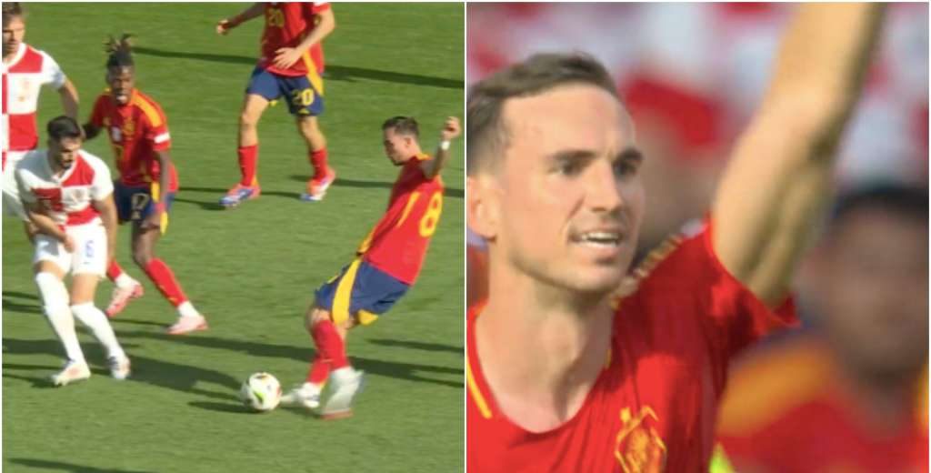 A lo Iniesta: Fabián Ruíz dejó clavado a Modric e hizo un golazo monumental