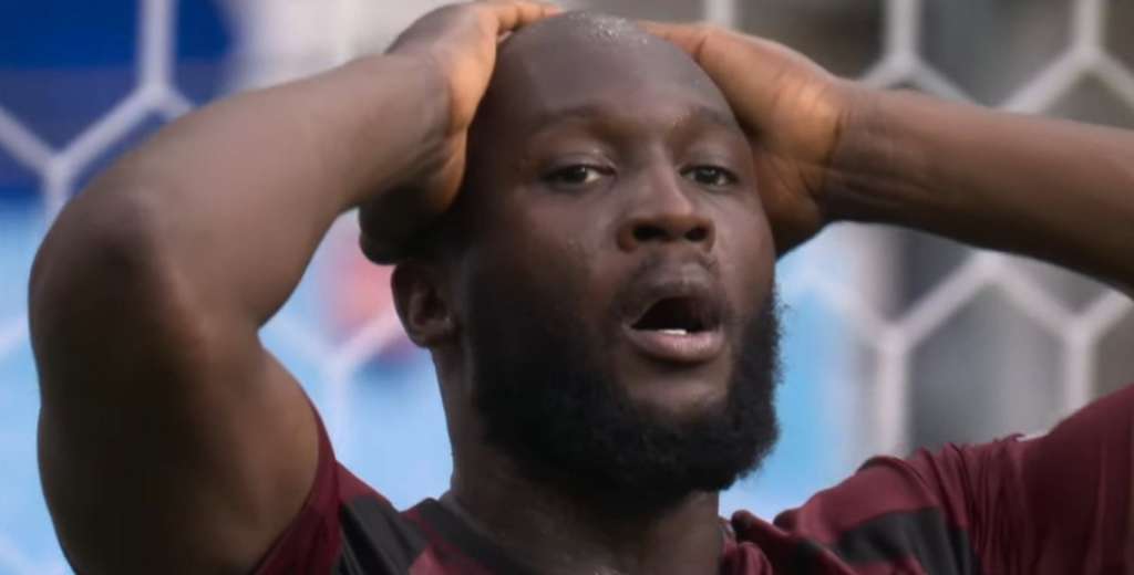 Lukaku y la peor tarde de su vida: falla dos goles hecho y le anulan otros dos