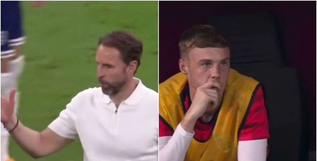 Southgate fue a saludar a Cole Palmer: lo fulminó con un solo gesto...