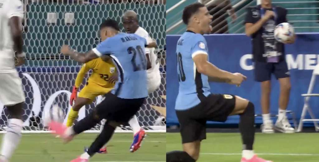 El primer gol de Uruguay en la Copa América fue un misil al ángulo