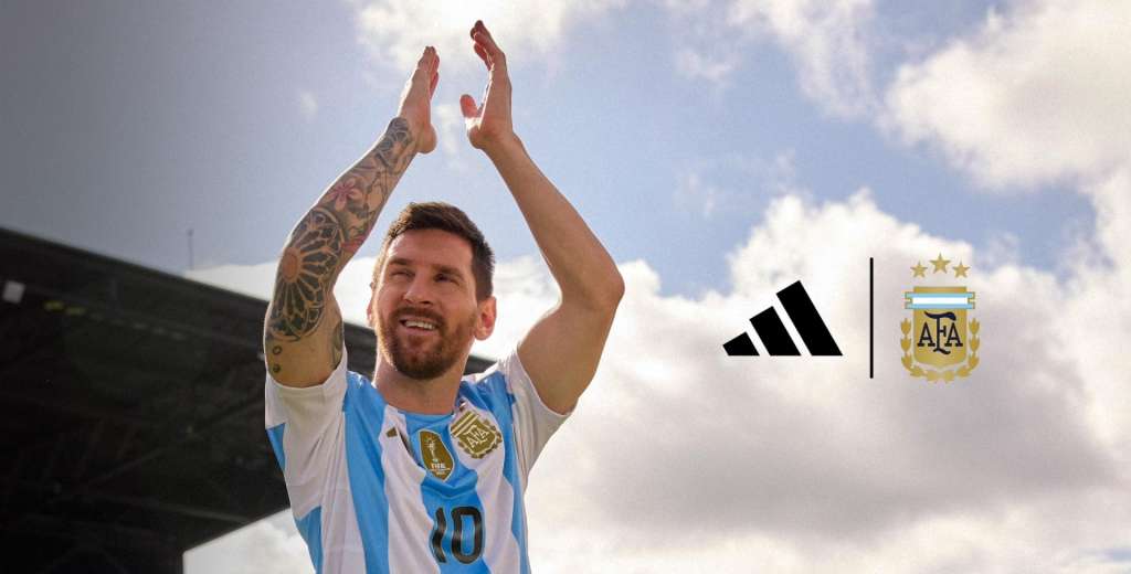 Sorpresa: Adidas anunció hasta cuando vestirá a la Selección Argentina