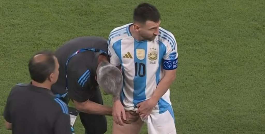 La imagen que hace temblar a Argentina: Messi pidió atención en pleno partido