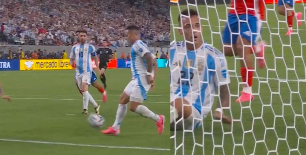 Es imposible errar eso: el gol que perdió Lautaro después del 1-0