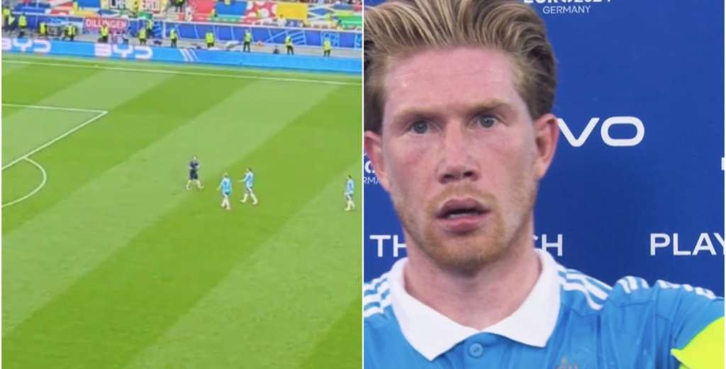 Bélgica arde: Doku no quiso saludar a los hinchas y De Bruyne explotó