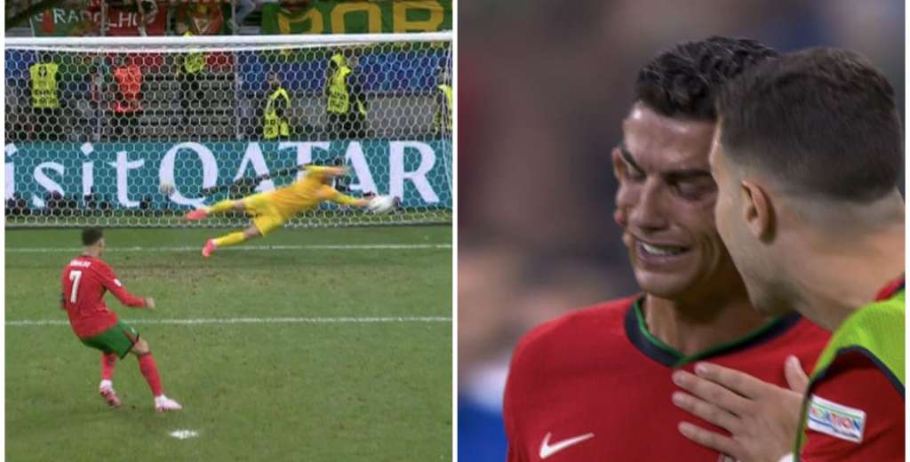 Cristiano falló un penal y se puso a llorar en el partido