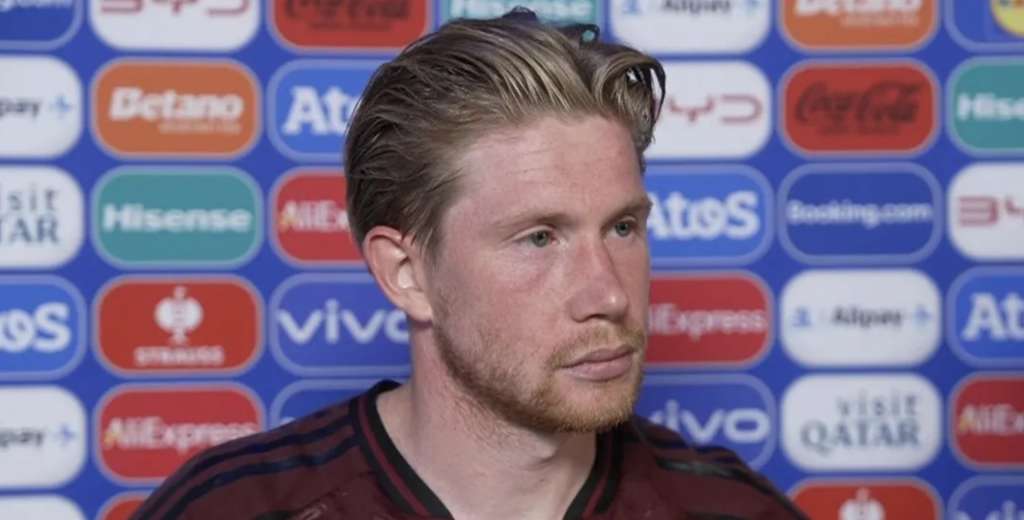 De Bruyne lo insultó y ahora el periodista le respondió: lo dejo por el suelo...