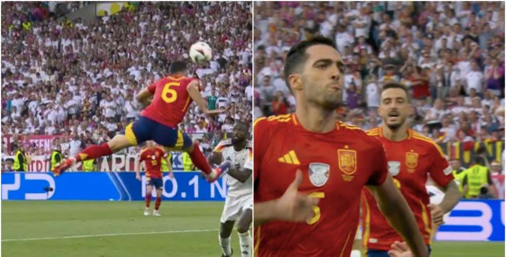 España hace historia: eliminó a Alemania con un gol de Merino al 118'