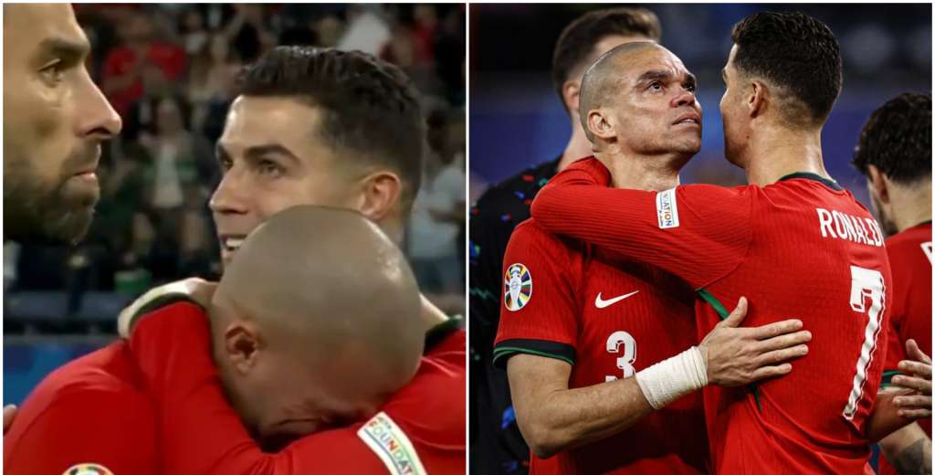 Cristiano consoló a Pepe tras la eliminación: el final que menos pensaban