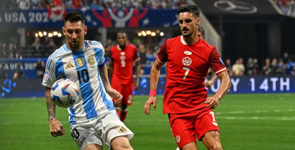 Argentina vs. Canadá por un lugar en la final de la Copa América: hora y TV