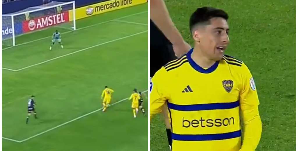 Más fácil imposible: Merentiel se perdió un gol díficil de explicar