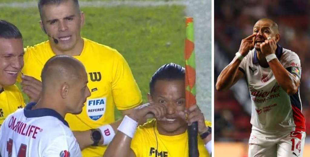 ¿El árbitro asistente se burló de Chicharito? Fin de la polémica