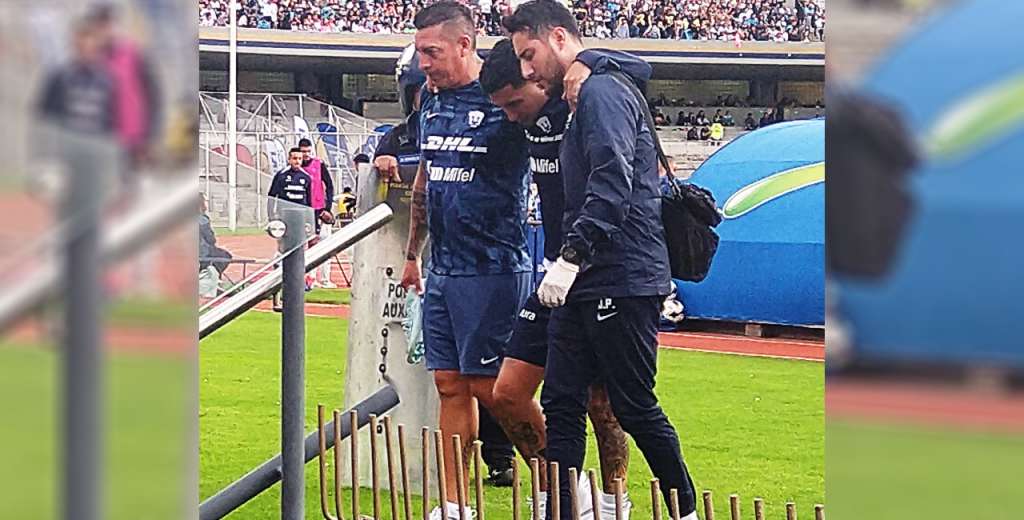 La peor noticia para Pumas: una de sus figuras se pierde el resto del torneo por una grave lesión