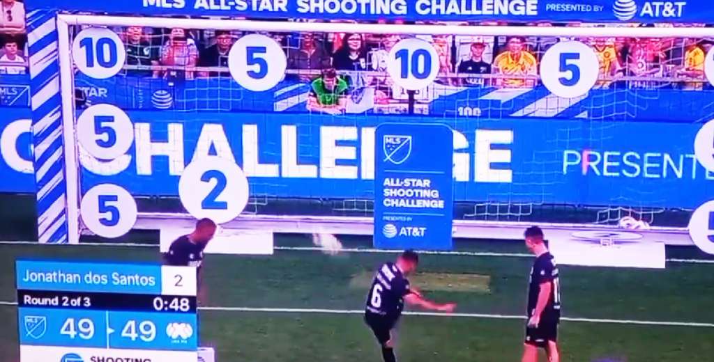 Video: Jonathan dos Santos se lució en el Skills Game del Juego de las Estrellas