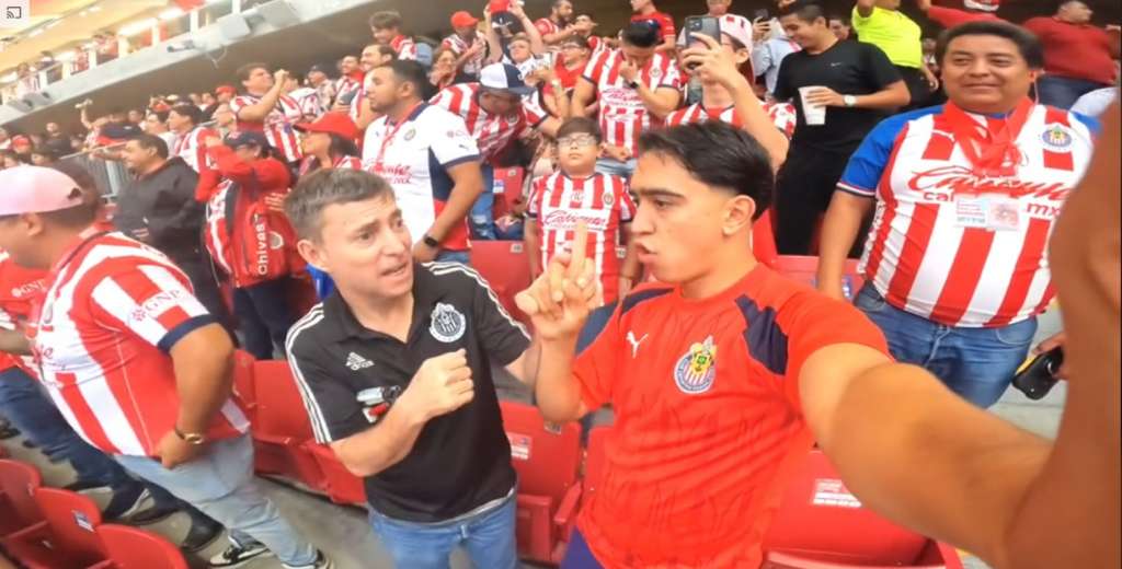 Viral: el emocionante video de un aficionado ciego celebrando el gol de las Chivas