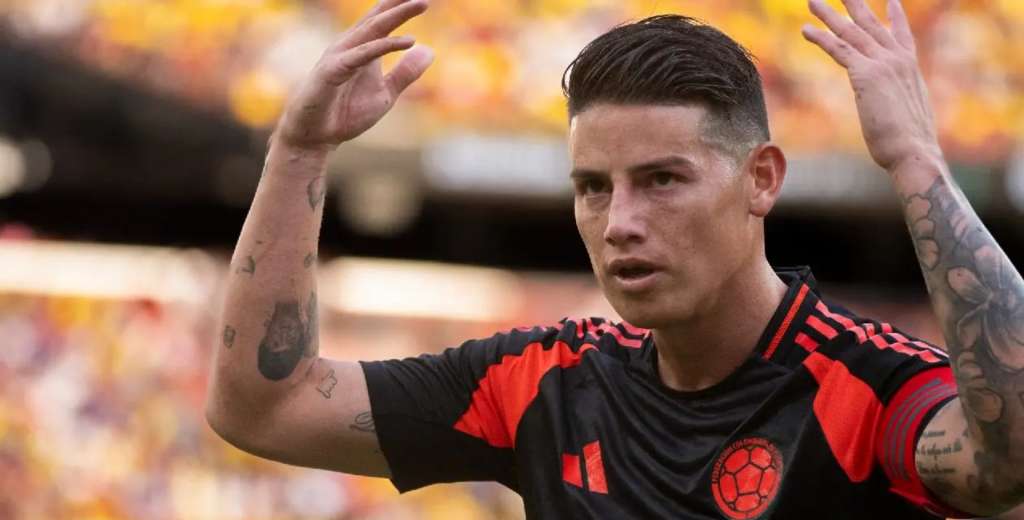 No será Napoli, tampoco Atlético: James jugará al más alto nivel hasta 2026