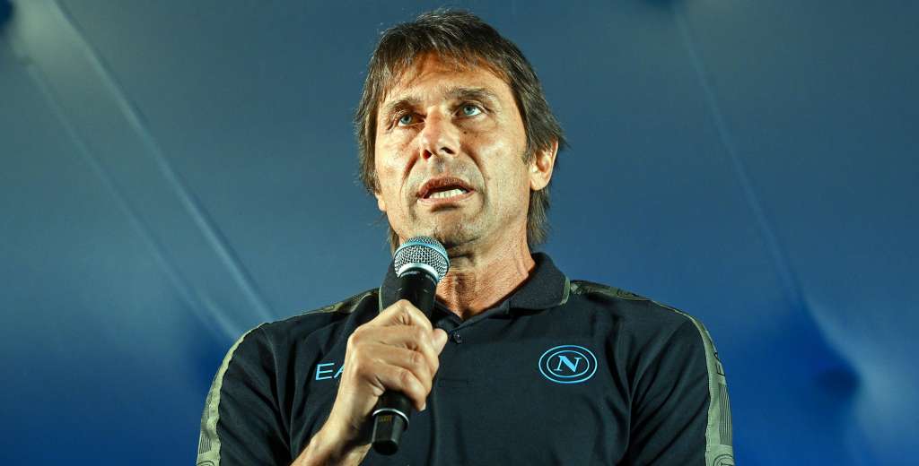 Conte no lo quiere en el Napoli: lo borró del equipo y se tiene que ir