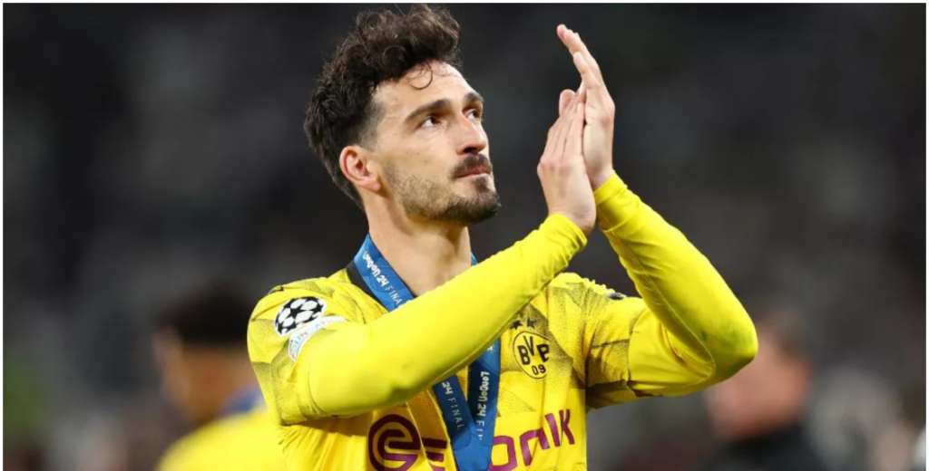 El histórico Mats Hummels podría desembarcar en la Premier League