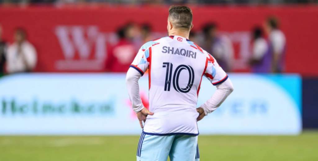 Shaqiri rescindió su contrato con el Chicago Fire y busca un nuevo club