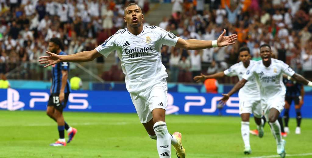 Histórico: Mbappé anota su primer gol con el Real Madrid