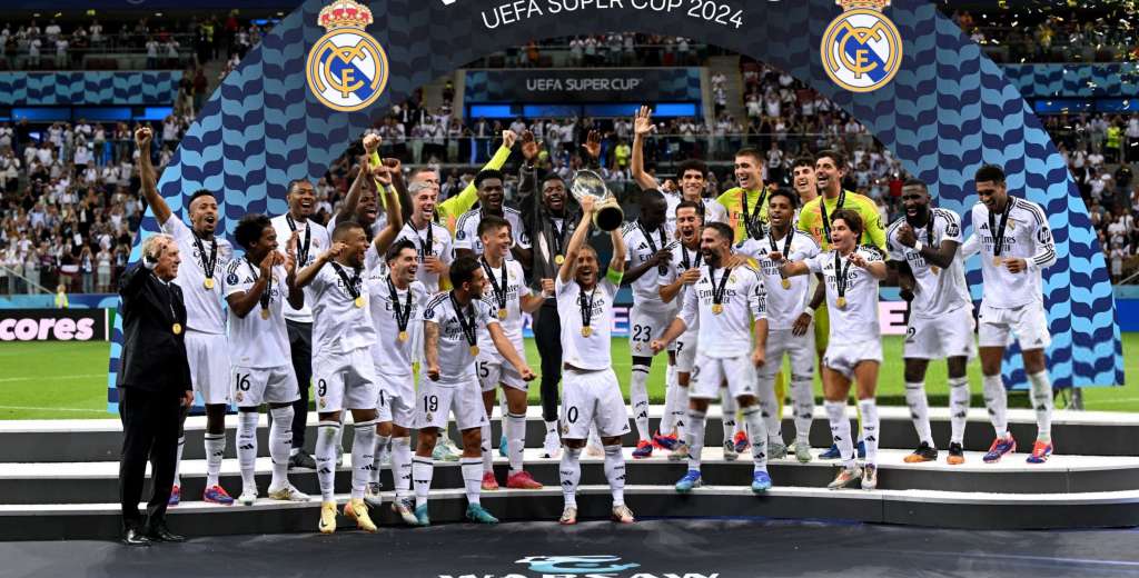 El Real Madrid es el Supercampeón de Europa: le ganó 2-0 al Atalanta