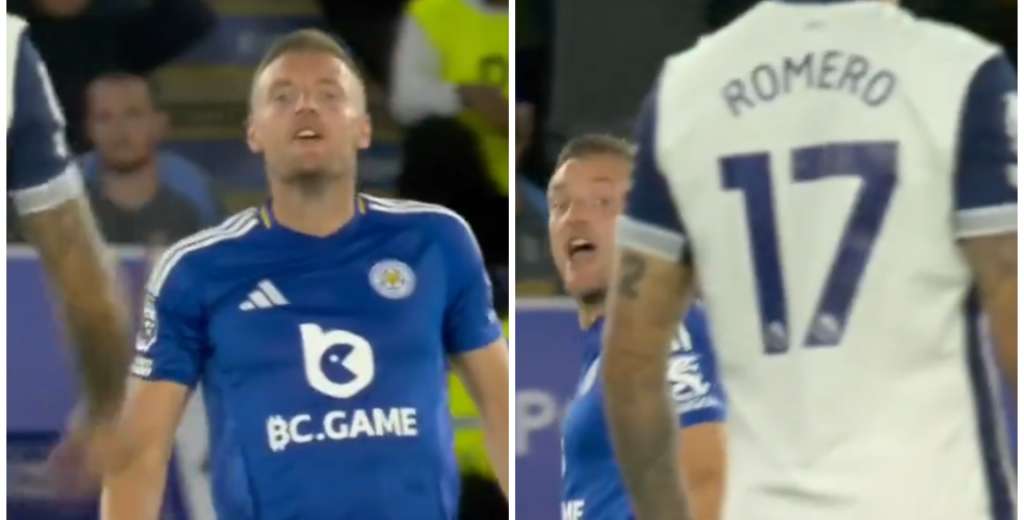 Vardy se descontroló y lo insultó al Cuti Romero: "Yo tengo una Premier..."