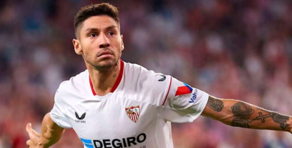 Gonzalo Montiel sin lugar en el Sevilla piensa su futuro en otro club