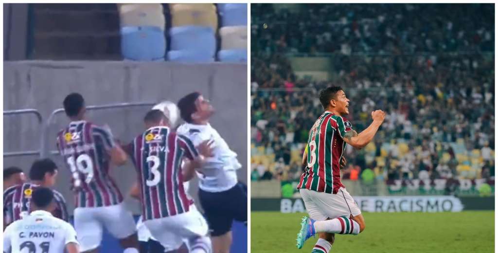 Apareció la leyenda: el golazo de cabeza de Thiago Silva ante Gremio