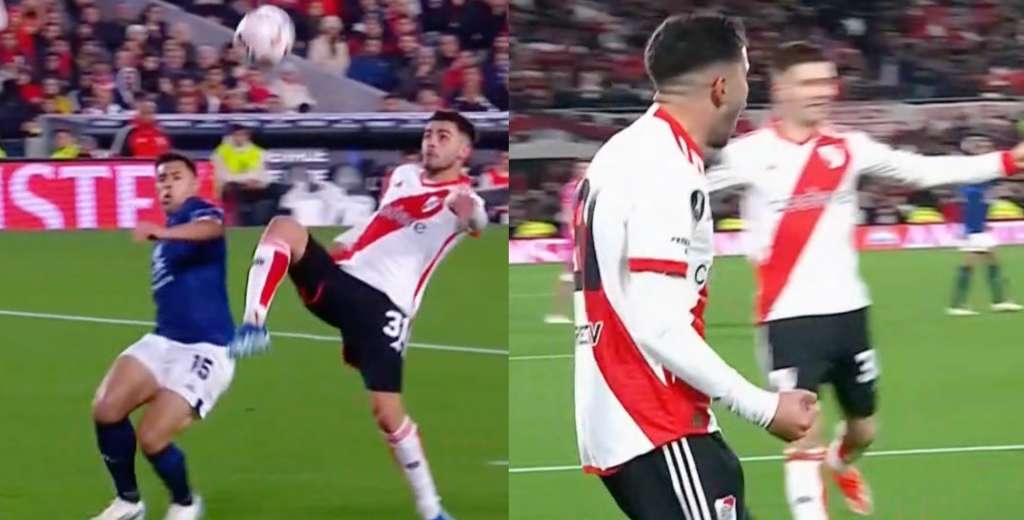 ¿Fue gol? Fue un golazo total: la definición para poner a River 2-0