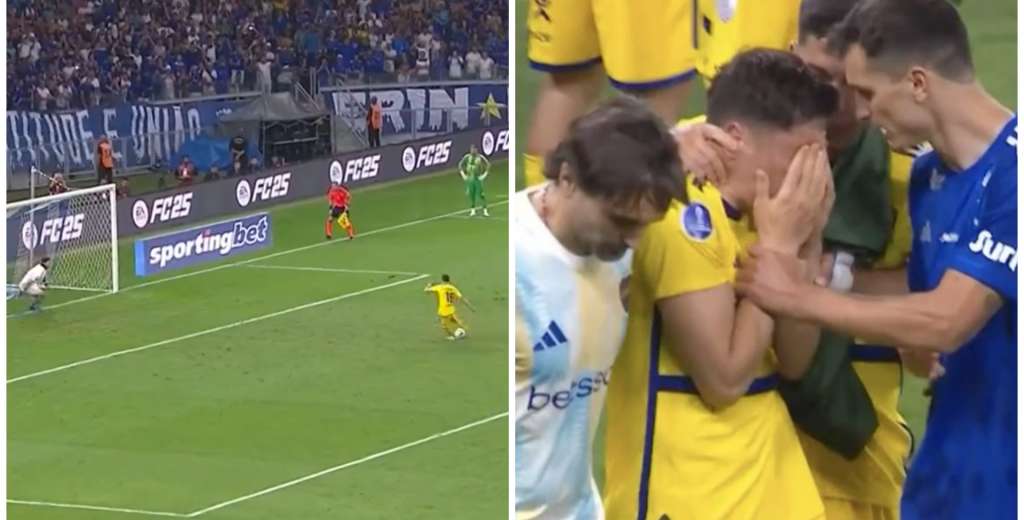 El menos pensado: Merentiel erró el quinto penal de Boca y la tiró por arriba